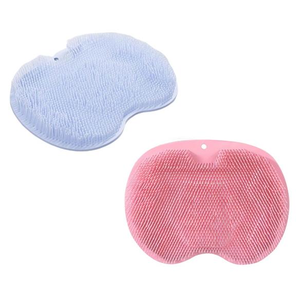 フットブラシ 足洗いマットブラシ 足洗いブラシ 吸盤付き 角質 お風呂 フットブラシマット 角質除去 足裏ケア フットケア 足洗い 背中 の商品画像