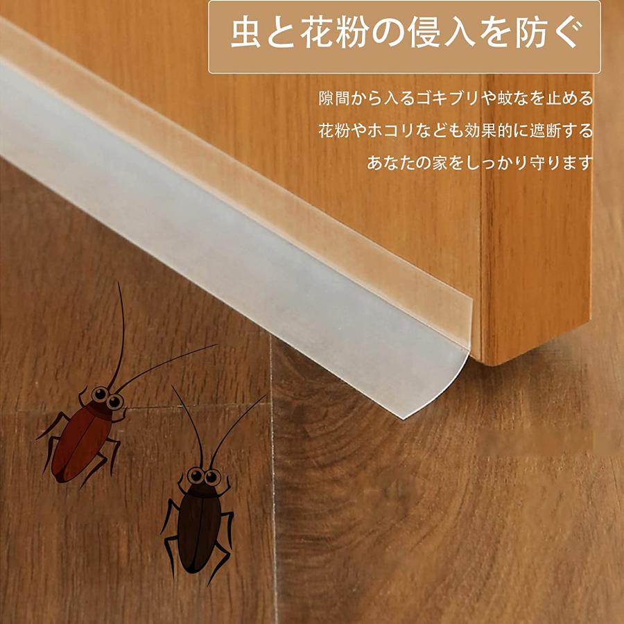 送料140円 隙間 テープ 扉 ドア 窓 隙間 風防止テープ 自動ドア 3m 25mm 冷房 暖房 エアコン 効き目 すき間風 防止 対策 防音 騒音 臭い 虫 侵入｜isozaki-store｜05