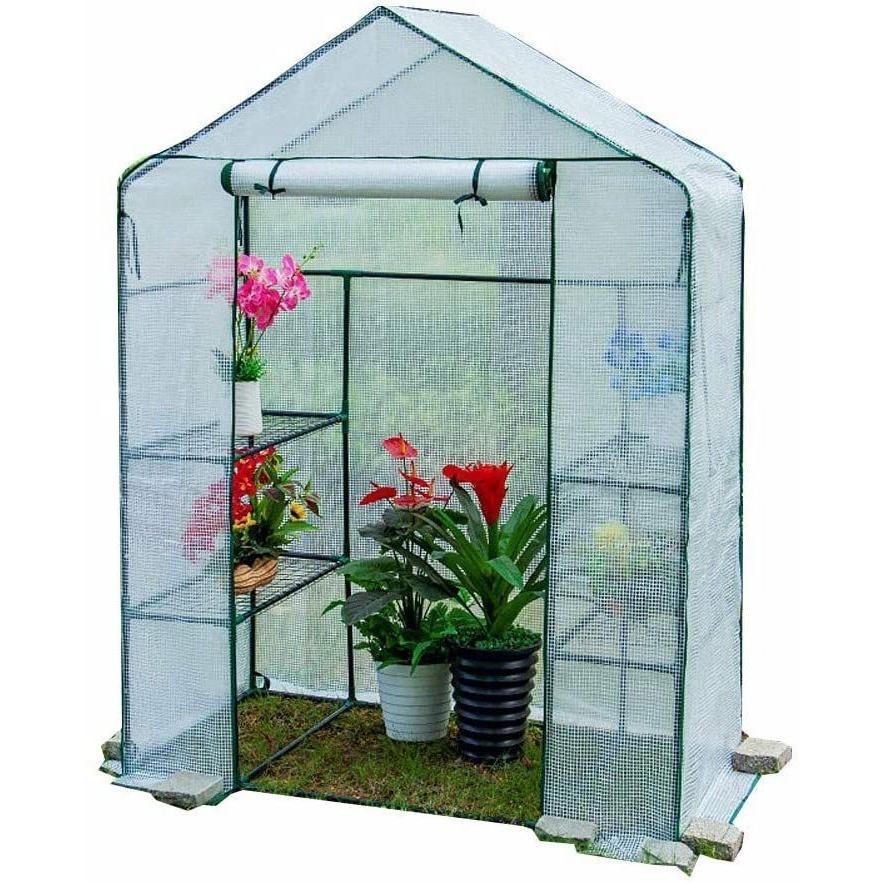 送料590円 ビニールハウス 家庭用 温室 大型 巻き上げ式 142x75x193cm 観葉植物 ガーデンハウス フラワーラック 屋外 フラワースタンド 5t544r433rrrweewdd Isozaki Store 通販 Yahoo ショッピング