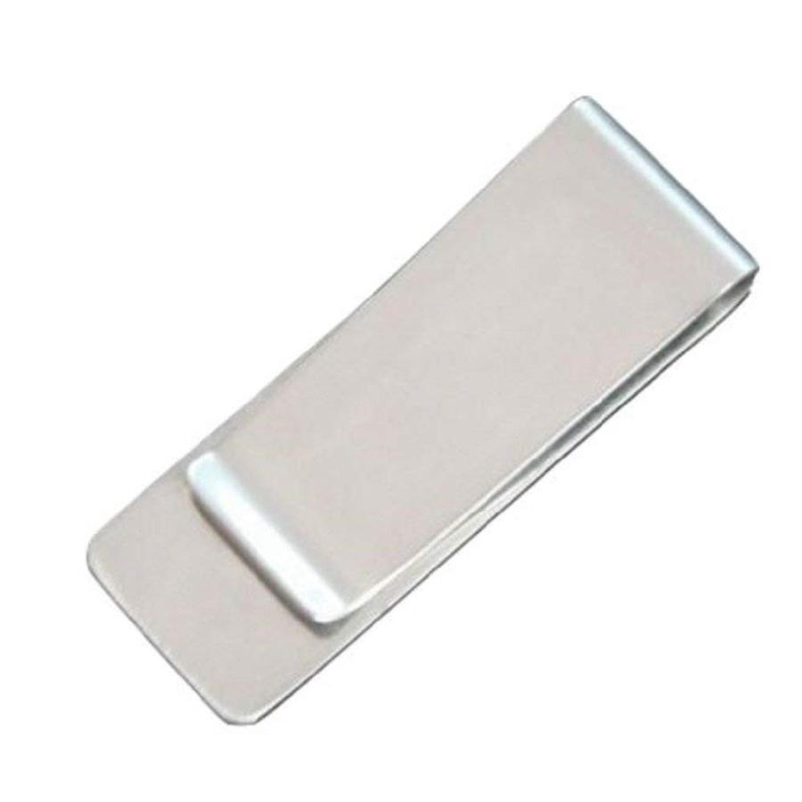 お*ん様 マネークリップ　シルバー マネークリップ 紙幣クリップ 財布 カード 現金ホルダー シルバー