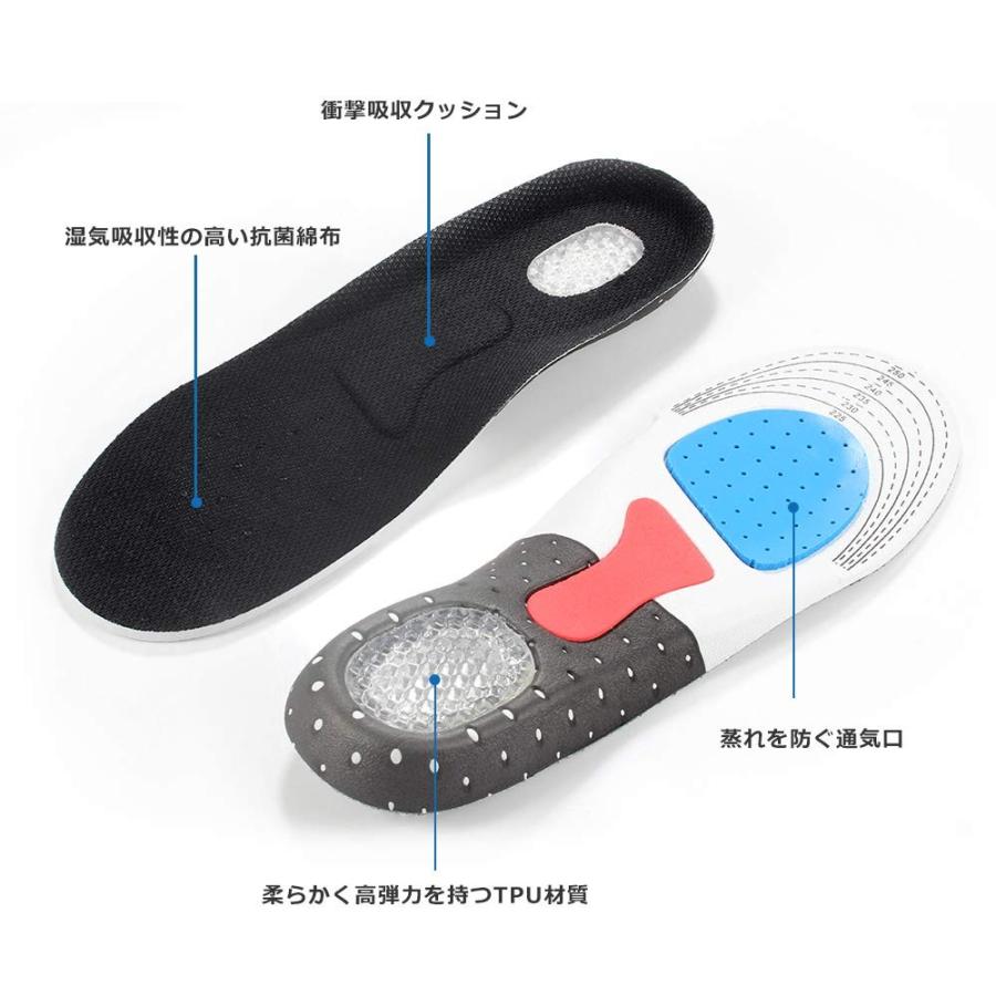 インソール 送料140円 靴底 左右１セット メンズ レディース 衝撃吸収 サイズ自由 中敷き 厚手でふわふわ 高品質 クッション素材 u7y6ty67i Isozaki Store 通販 Yahoo ショッピング