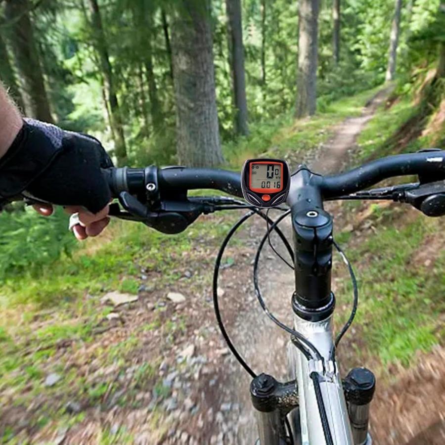 何点でも送料240円 日本語取説付 自転車サイクルメーター 速度 走行
