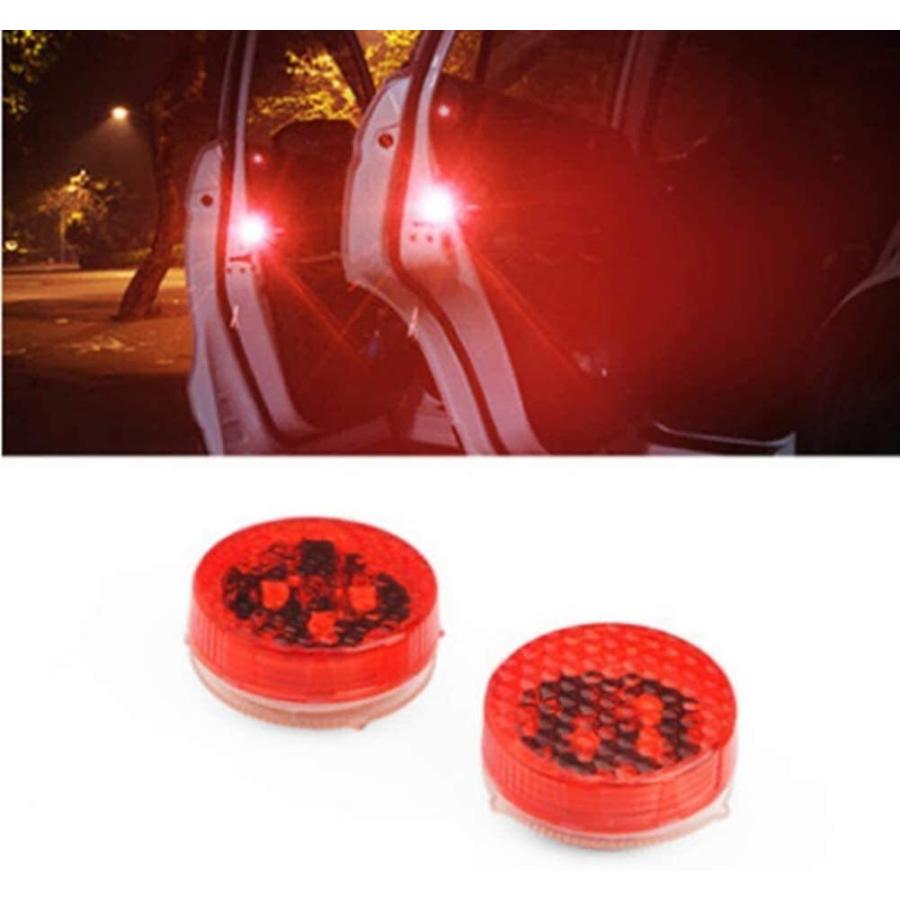 車 ドア 停車時 追突防止 警告灯 Led ライト 磁石 センサー 2個セット 赤 両面テープ バイク 追突 予防 防止 対策 夜間 歩行者 後方 Rh6uj54t4efef Isozaki Store 通販 Yahoo ショッピング
