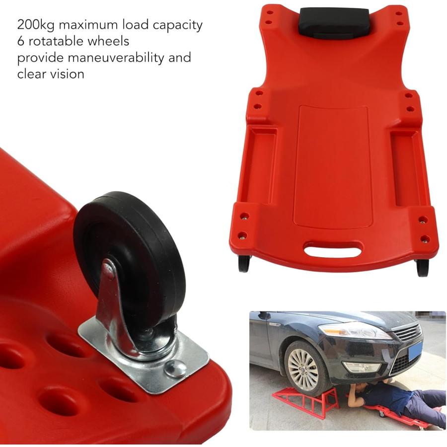 新品自動車整備工具 車整備用寝板 メカニッククリーパー 幅広 大型タイプ 1030mm キャスタ ー付き 200kg