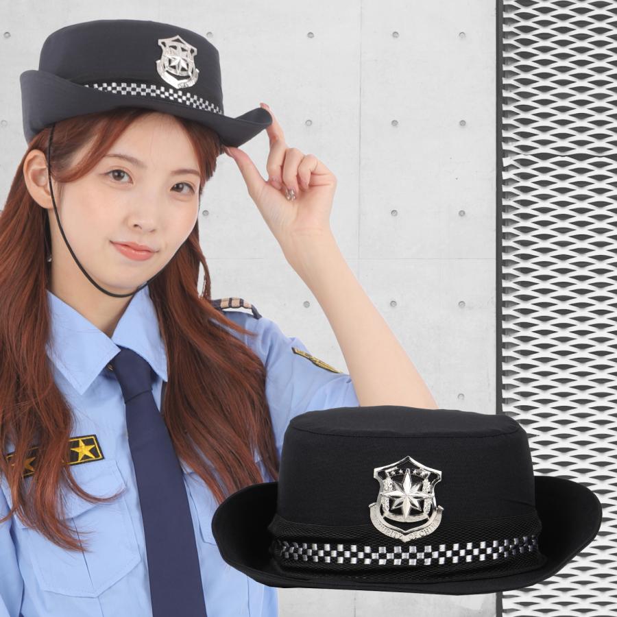 ポリスハット 警官 婦警 帽子 本格派 小物 ハロウィン 警察 ポリスハット 警官 婦警 帽子 本格派 小物 ハロウィン 警察