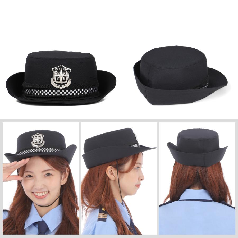 ポリスハット 警官 婦警 帽子 本格派 小物 ハロウィン 警察 ポリスハット 警官 婦警 帽子 本格派 小物 ハロウィン 警察