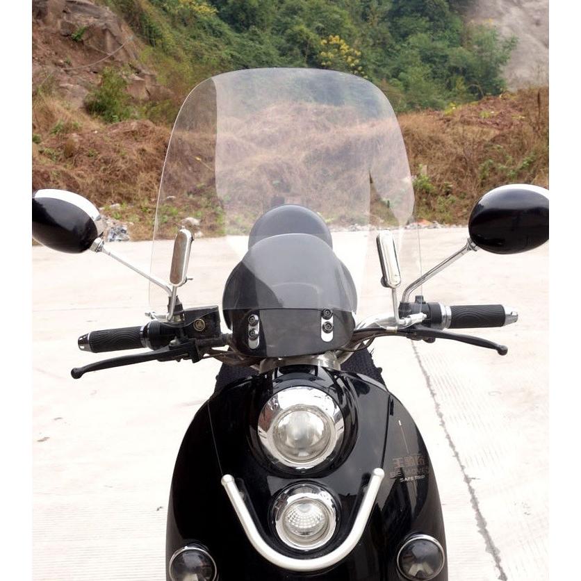 送料無料 ウインドスクリーン バイク エアロ バイザー フェンダー 取付簡単 原付 スクーター 風防 クリア スモーク アダプター付 V5y78ty54tt Isozaki Store 通販 Yahoo ショッピング