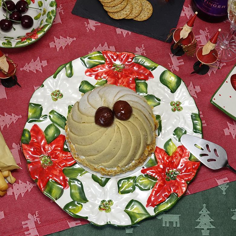 イタリア製 新品 レリーフ大皿 直径34cm 【公式通販】