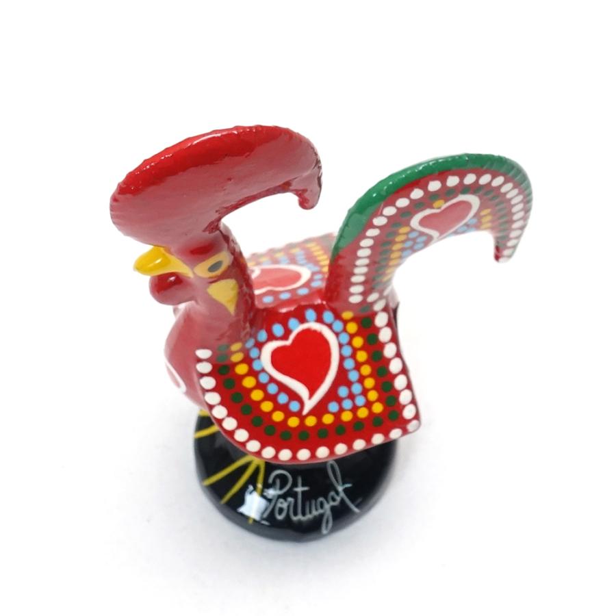 ポルトガル ニワトリ 置物 ミニ バルセロスのおんどり ガロ 手描き バルセロスの雄鶏 幸せを呼ぶ ラッキー アイテム 開運 お守り 鶏 レッド pmc-5r |  | 02