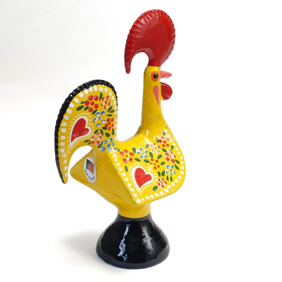 ポルトガル ニワトリ 置物 バルセロスのおんどり ガロ 手描き バルセロスの雄鶏 幸せを呼ぶ ヨーロッパ ラッキー アイテム 開運 お守り 鶏 イエロー pmc-7y |  | 01