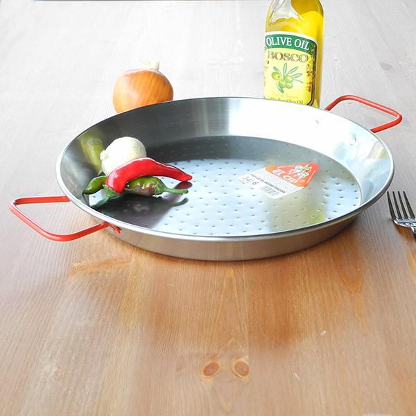 パエリヤパン パエリア鍋 パエジャ 本場 スペイン製 EL CID社 フライパン34cm 六人用 レシピ 手入れ 説明付き sec-34 |  | 04