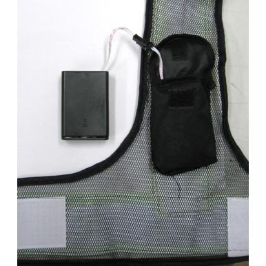 赤色LED ベスト　紺・黄/20枚まとめて |  | 02