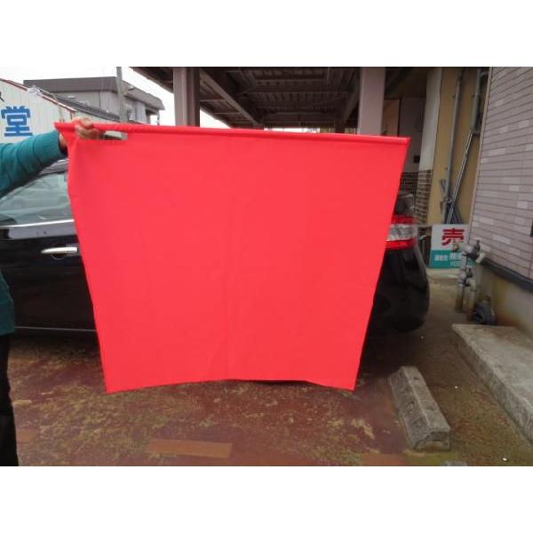 蛍光赤旗　70×70 |  | 02