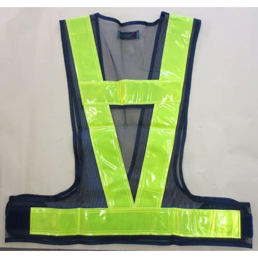 反射チョッキ紺・黄 |  | 01