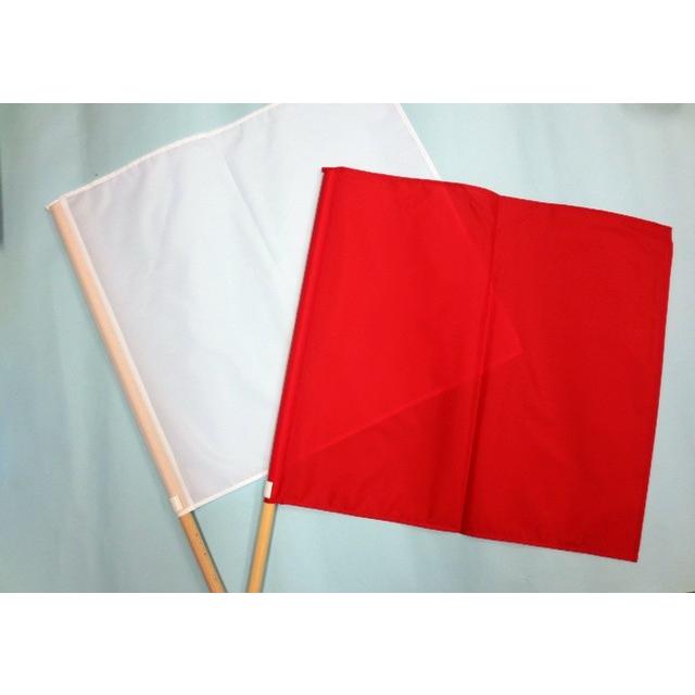 手旗　赤白セット 1組 |  | 05