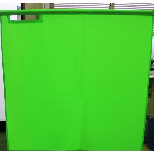 蛍光緑旗　90×90　 |  | 02