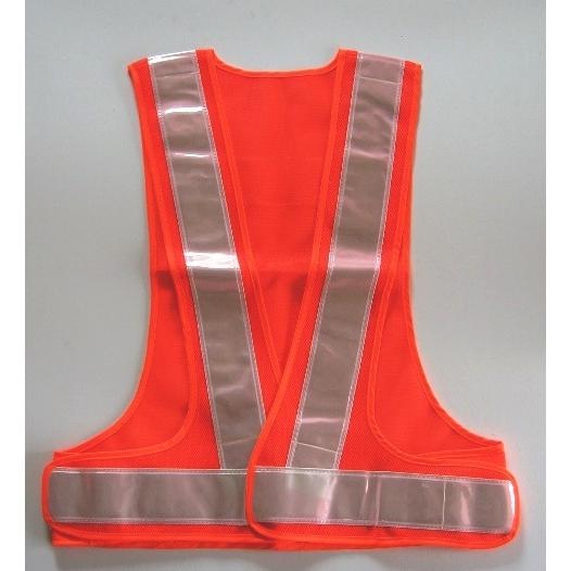 反射ベスト　V60　オレンジ・白　￥1800 | 