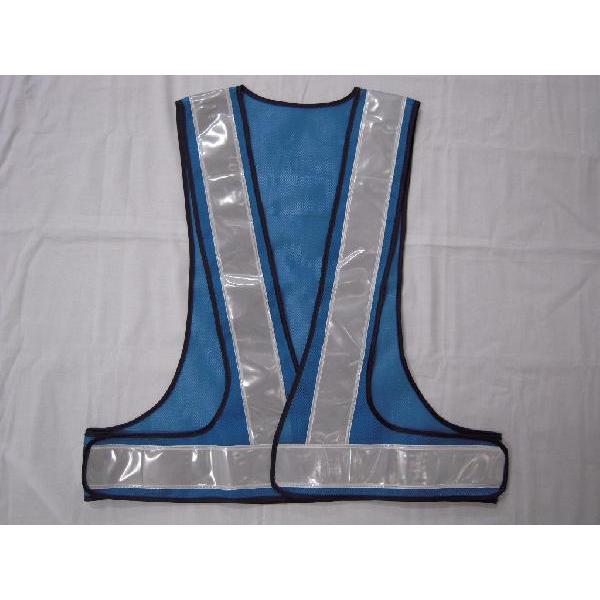 反射ベスト　V60　青・白　￥1800 | 