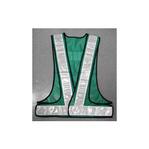 反射ベストV60緑・白　30着￥1500 |  | 02