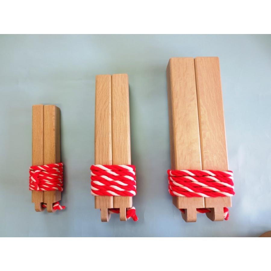 拍子木　樫　中型 |  | 01