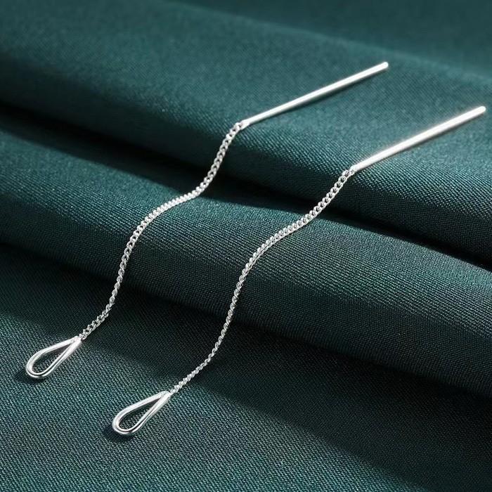 ピアス レディース 揺れる シルバー999 スターリングシルバー シンプル |  | 03