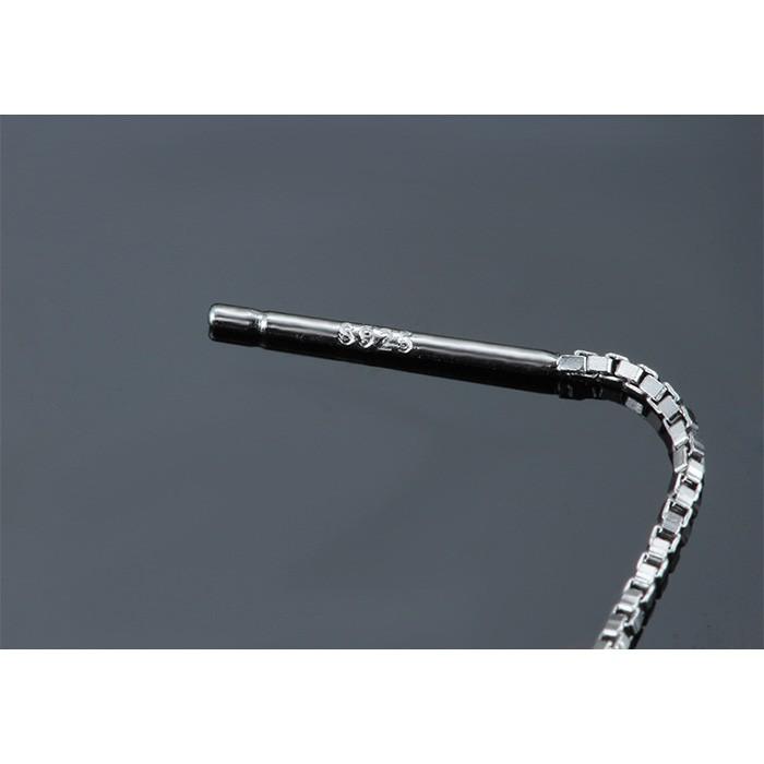 ピアス レディース シルバー925 アメリカンピアス ハート 揺れる チェーンピアス ブルー |  | 04