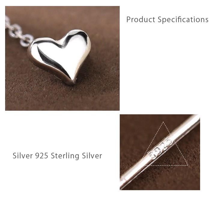 ピアス レディース 揺れる シンプル シルバー925 アメリカンピアス チェーンピアス ハート ゴールド シルバー プレゼント |  | 04