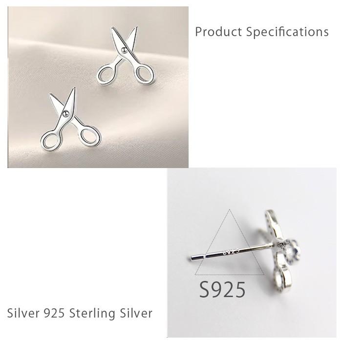 ピアス 小ぶり レディース シルバー ハサミ シルバー925 個性的 プレゼント |  | 02