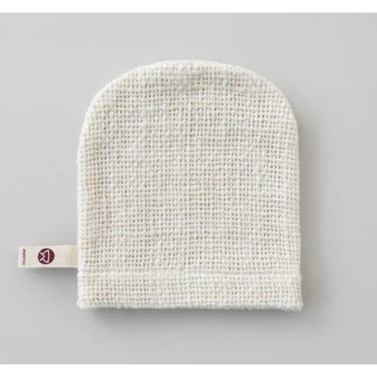 ガラ紡の和紡布 日本製 ミニミトン 益久染織研究所 洗顔 クレンジング |  | 02