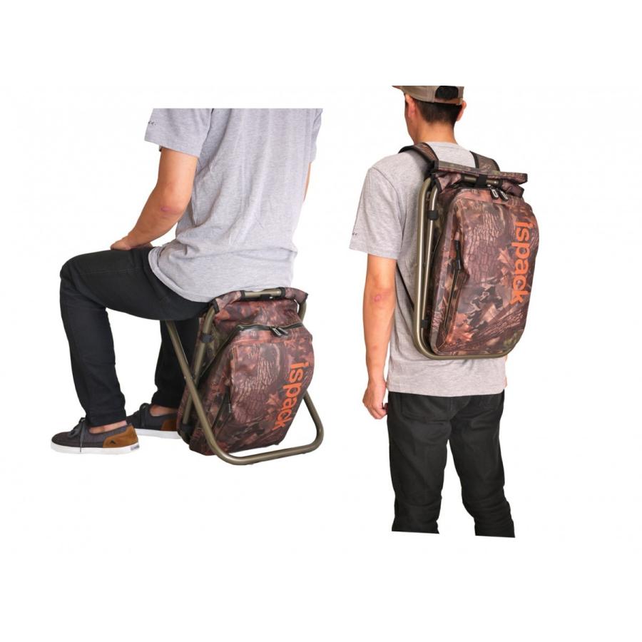 イスパック アドベンチャー イス リュック 座れる 防水 便利 イス付きリュック 座れるリュック |  | 05