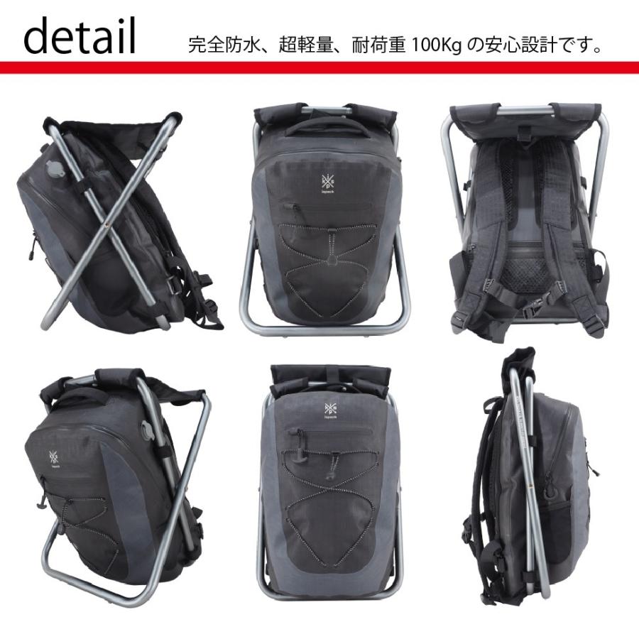 ISPACK イスパック ADVENTURE PLUS アドベンチャープラス BLACK/GREY ブラック　IS-WP703 |  | 05