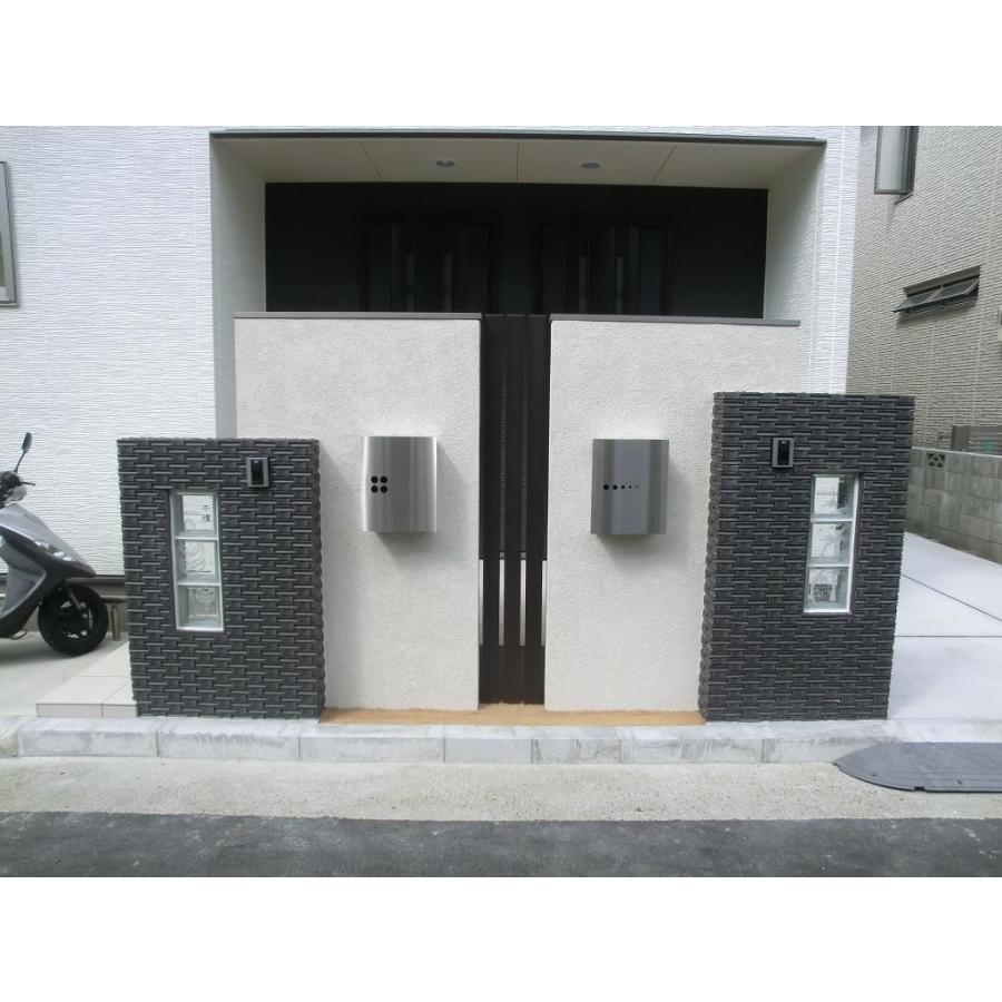 木目調 アルミ75角柱 角パイプ 4本キャップ付セット 木目調 アルミ75角柱 角パイプ 4本キャップ付セット 楽天市場