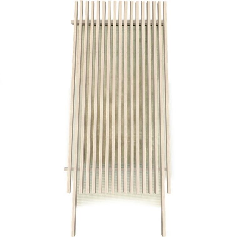 アルミ角柱 木目調 柱材 30X40XL3200mm 厚み1.8mm ホワイトウッド 格子