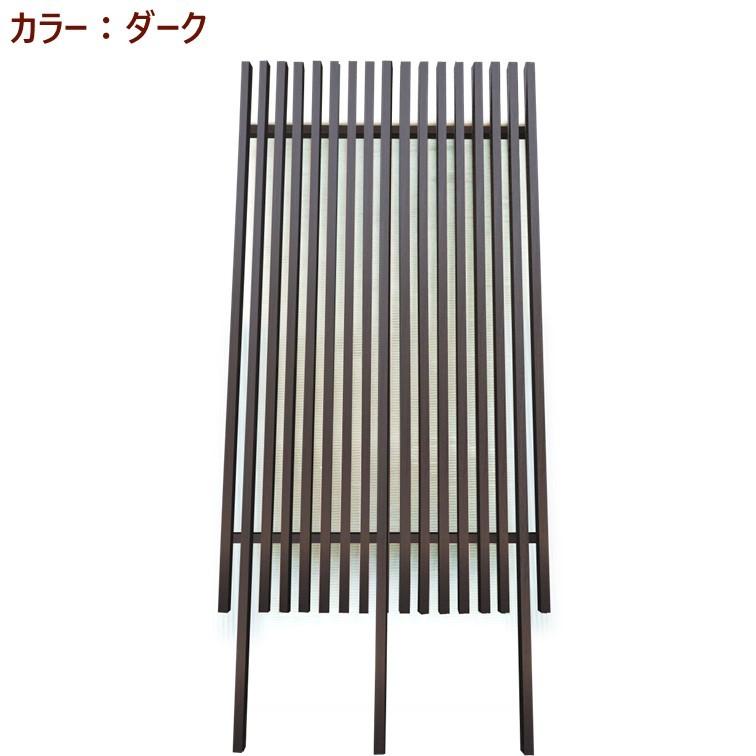 アルミフェンス 目隠し 木目調 H1800ウォール 格子ウッド基本タイプ 高さ1 8ｍ 幅1ｍ Wk 1800 アイエスアイサービス 通販 Yahoo ショッピング