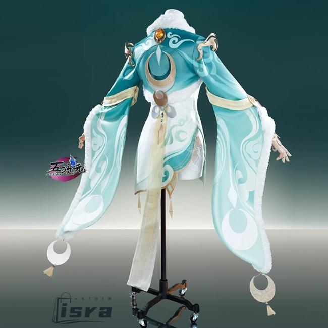 五次元 原神 コスプレ 茲白 しはく 衣装 ※ウィッグ 靴 追加可能 : ISRA