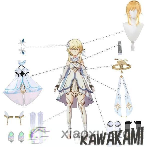 原神 コスプレ 蛍 衣装 ※ウィッグ 靴 追加可 : ISRA - 通販 - Yahoo