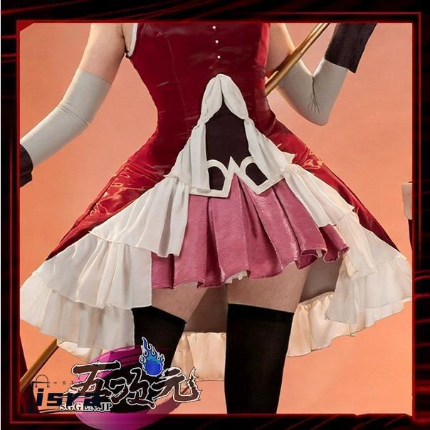 五次元 魔法少女まどか☆マギカ コスプレ 佐倉杏子 衣装 ※ウィッグ 靴