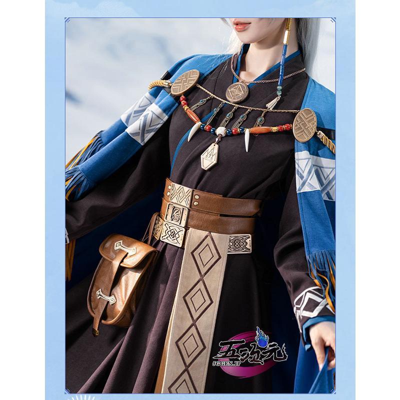 アークナイツ プラマニクス コスプレ フルセット 猫屋小舗 アークナイツ 聖聆プラマニクス コスプレ 衣装 ※披帛（ひはく