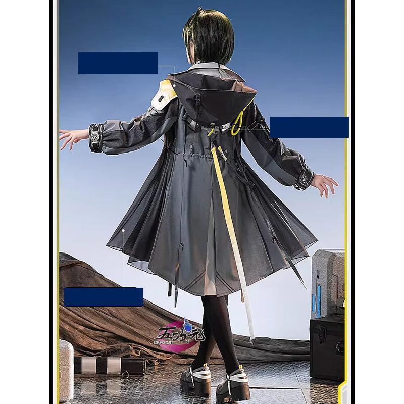 三分妄想　アークナイツ:エンドフィールド　管理人B　女主人公　コスプレ　衣装　※ウィッグ　靴　お面　追加可_1