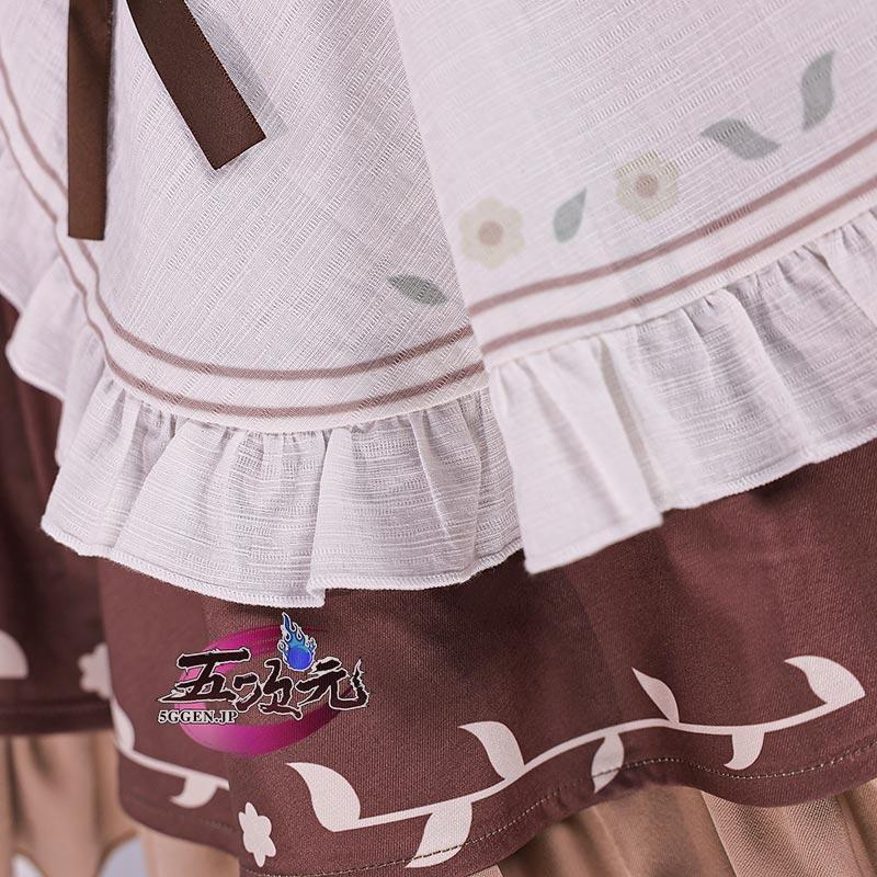 五次元 鳴潮 千咲 コスプレ 韓国カフェコラボ コーヒーコラボ メイド服