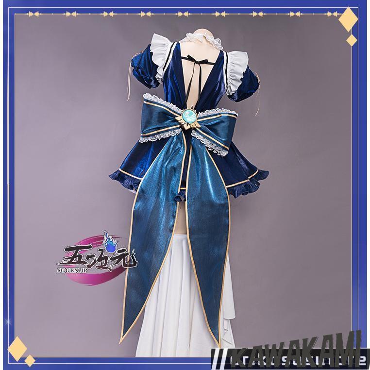 Uwowo 原神 コスプレ ジン メイド服 衣装 ※ウィッグ 追加可の画像