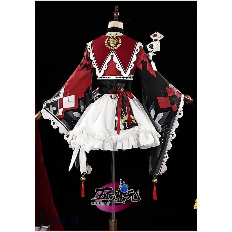 五次元 崩壊スターレイル コスプレ スタレ 火花 ひばな 衣装 ※ウィッグ