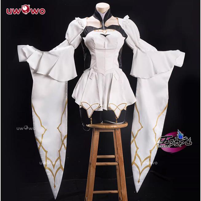 UWOWO FGO レディ・アヴァロン マーリンプロトタイプ コスプレ 衣装