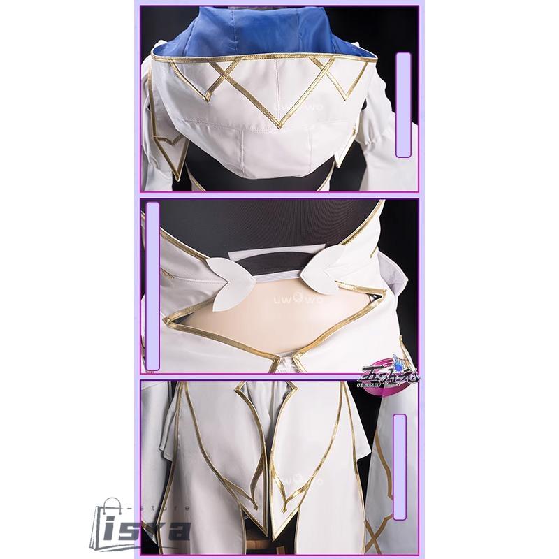 FGO プロトマーリン　コスプレ衣装+ウィッグ+武器 レディアヴァロン UWOWO FGO レディ・アヴァロン マーリンプロトタイプ コスプレ 衣装