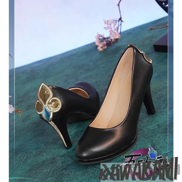 三分妄想 原神 コスプレ 申鶴 冷花幽露 海灯祭 スキン 衣装 ※ウィッグ