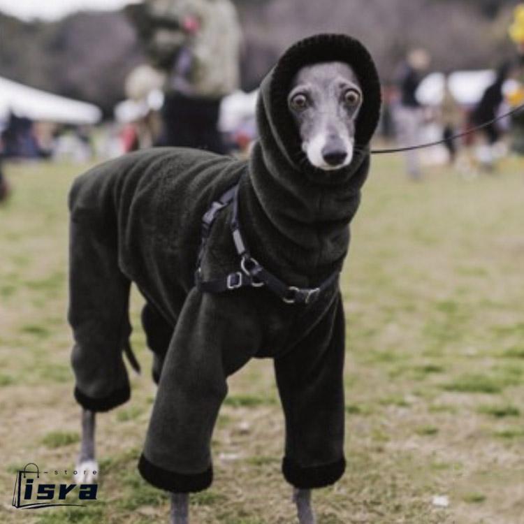 犬の服 イタグレ服 ロングスリーブ S-5XL つなぎ ロンパース 犬服 冬
