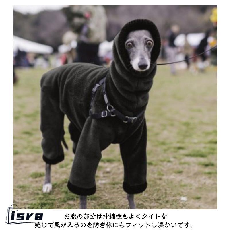 犬の服 イタグレ服 ロングスリーブ S-5XL つなぎ ロンパース 犬服 冬