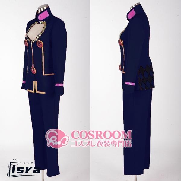 ジョジョの奇妙な冒険 ジョルノ・ジョバァーナ 第5部 02 コスプレ衣装 cosplay仮装 ウィッグ追加可能 イベント クリスマス ハロウィン ステージ 文化祭 学園祭_1