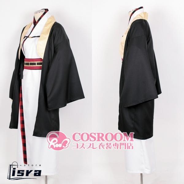 薄桜鬼 風間千景 和服 コスプレ衣装 cosplay仮装 ウィッグ追加可能 イベント クリスマス ハロウィン ステージ 文化祭 学園祭の画像