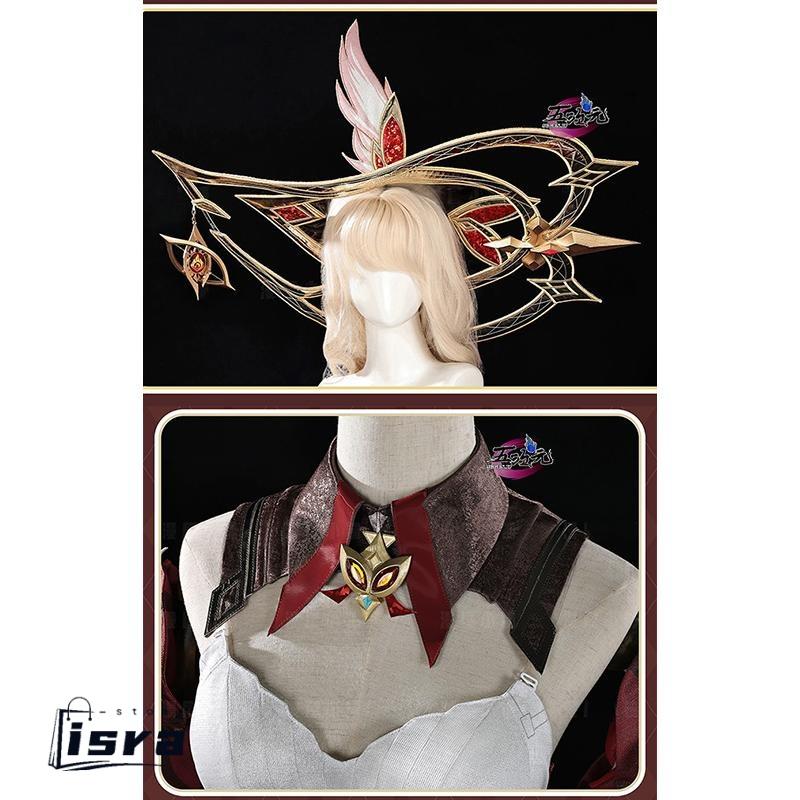 五次元 原神 コスプレ 魔女会 アリス 衣装 ※ウィッグ 靴 追加可能